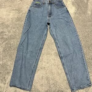 Empyre Jeans Womens 5 (27x29.5) Baggy Tori Skate Blue High Rise Pants